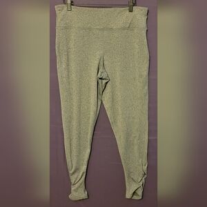 Womens Grey Crane Leggings. Size Large